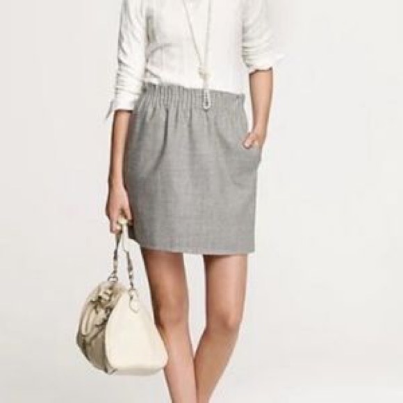 J. Crew Dresses & Skirts - J. Crew Wool Paper Bag Skirt